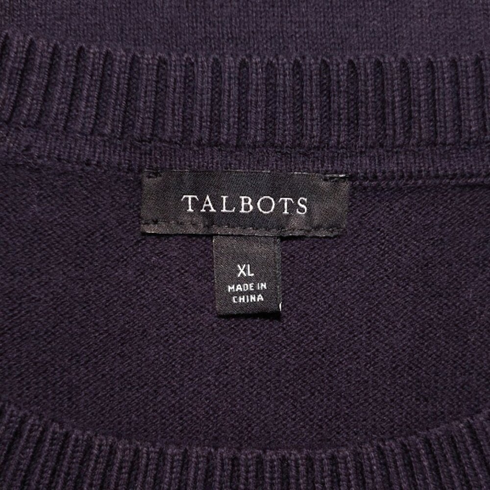 Talbots | 'Bold Butterfly' Crew Neck Sweater - Picture 7 of 9